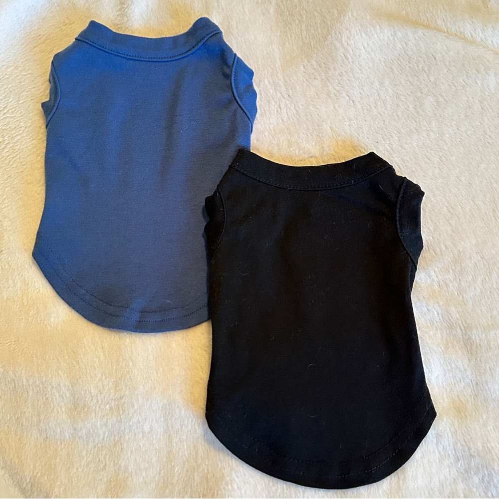 🦴Pet🦴 Dog Blank Tee Set Size S